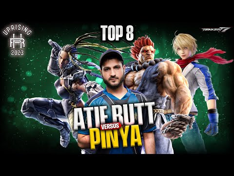 Atif Butt (Akuma, Leo) VS Pinya (Raven) | TOP 8 | Uprising Korea 2023 | #tekken