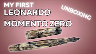 Leonardo Momento Zero Golden Abalone Unboxing