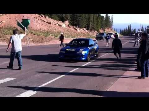 Pikes Peak 2013 Startline: Gregoire Blachon's 1996 Subaru Impreza Boxer Diesel