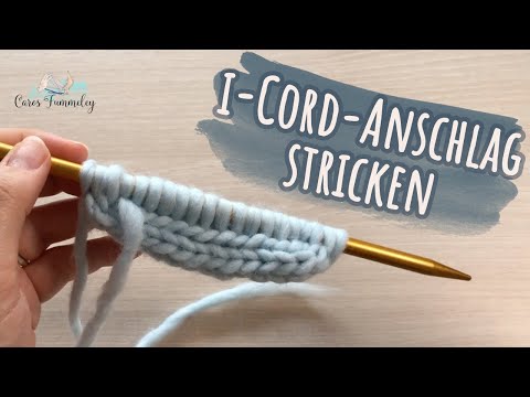 Easy I-CORD CAST-ON | How to knit