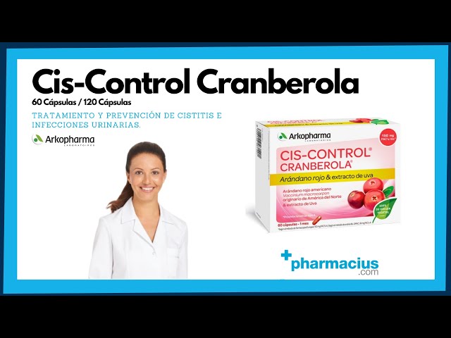 Vídeo relacionado con Arkopharma Ciscontrol Ultra Cápsulas, Alivia y Previene las Infecciones Urinarias, Cistitis, Eficacia Clínicamente Probada, No Antibiótico
