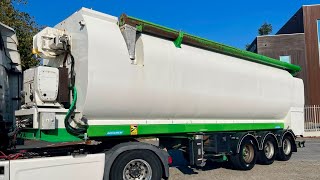 Benalu BENALU AUGER, HATZ DIESEL, 8 COMPARTMENTS, 3 AXLES, AIR SUSPENSI silo tank trailer | Image 4 - Autoline