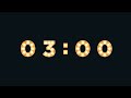 3 MINUTE TIMER 🔔 Gentle Alarm [Ultra HD 4K]