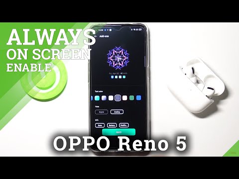 How to Customize Always on Display on OPPO Reno5 5G – Active Display Feature