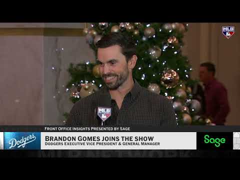MLB Winter Meetings: Brandon Gomes talks age of Dodgers roster, Roki Sasaki's role, Tanner Scott