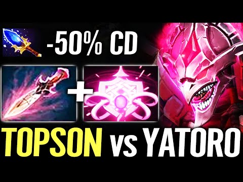 🔥 TOPSON Dazzle NEW MID vs YATORO — Witch Blade + Aghanim 2x Ultimate -50% CD META Dota 2 Pro
