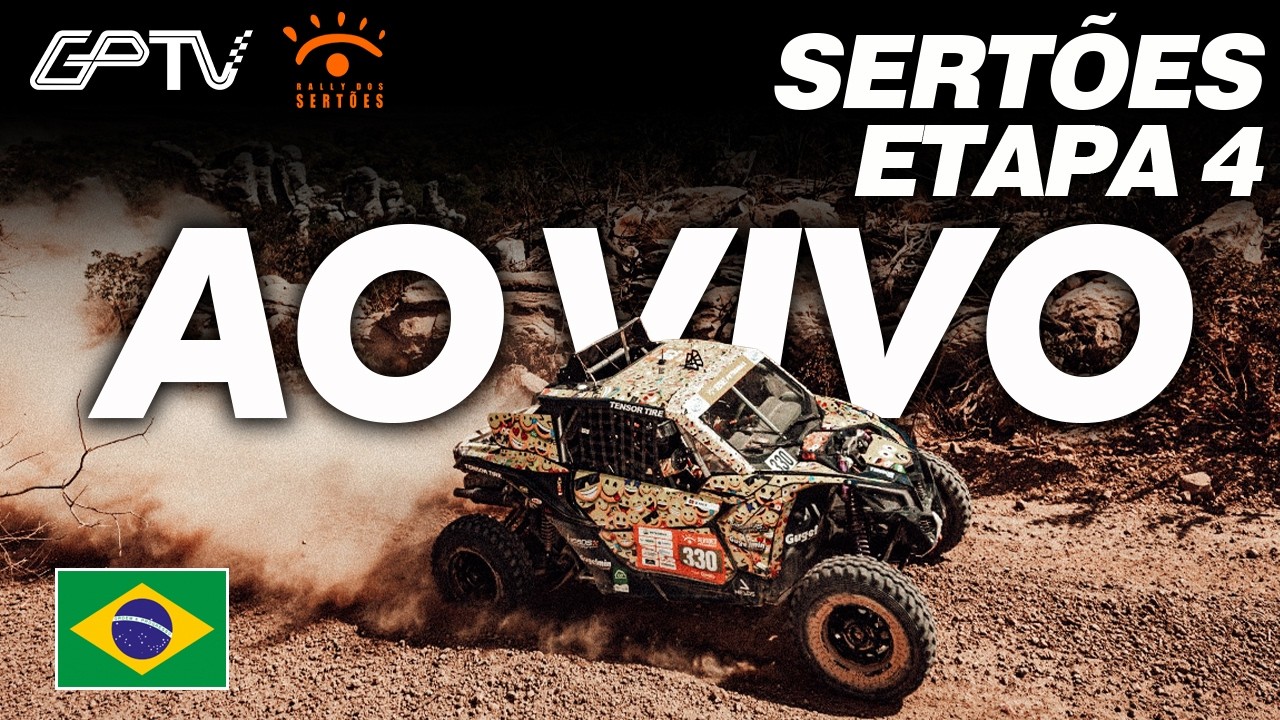 🔴AO VIVO: SERTÕES 2026 | ETAPA 4 COM IMAGENS [live grande premio]