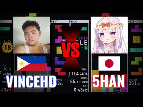 TETR.IO Tetra League (Season 2) VINCEHD vs 5HAN