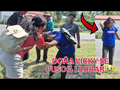 KARINA punched DOÑA VICKY in the face, she ended up crying