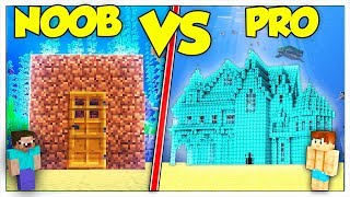 CASA NOOB SOTT'ACQUA CONTRO CASA PRO! - Minecraft ITA