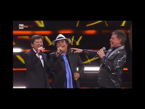 Albano, Gianni Morandi e Massimo Ranieri urlano EEEEEEEEEEEEEEEEEEEEEEEEEE per 10 minuti