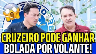 CRUZEIRO PREPARA O BOLSO PARA RECEBER BOLADA COM VENDA DE VOLANTE PARA A INGLATERRA!