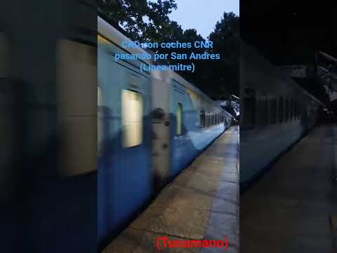 Tucumano por san andres linea mitre. #trenesargentinos
