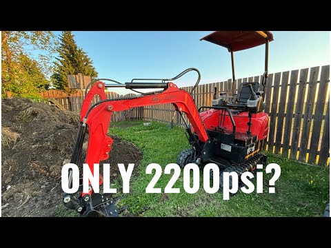 Chinese Mini Excavator - How To Set Hydraulic Pressures