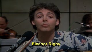 Paul McCartney - Eleanor Rigby (Tradução)