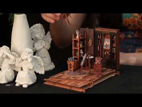 Book Nook A World Within The Frame ★ DX Craft BV02-015B відеоогляд