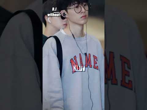 ikon with vs without makeup #ikon #kpop