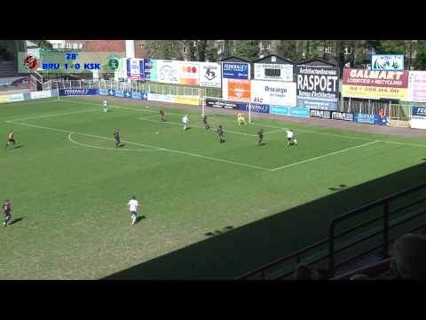 KSK TV ... F.C. Brussels - K.SK. Heist  1 - 1