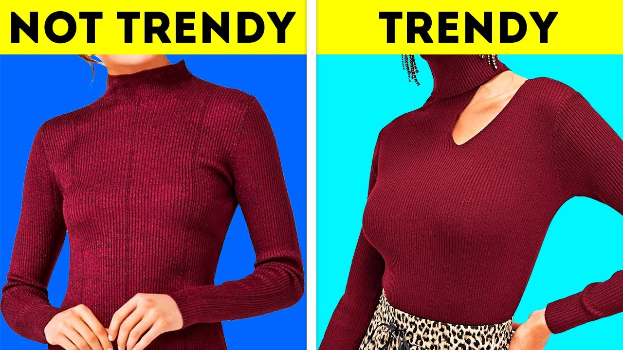 Superb Clothes Transformation || Trendy Fashion Hacks For Girls