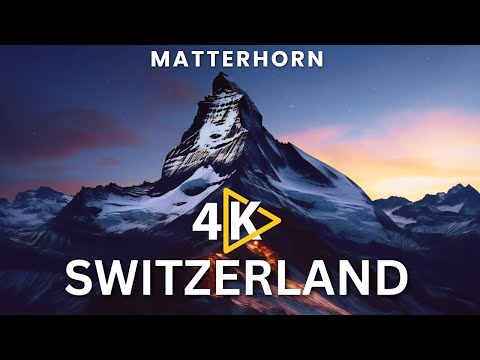 Zermatt, Switzerland 🇨🇭 4K UHD Video | Zermatt Matterhorn | Matterhorn With Relaxing Music
