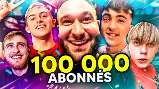 J'ANNONCE AVEC INOXTAG, MICHOU, KANOÉ ET TEEQZY la surprise pour les 100 000 abonnés!! 🎁