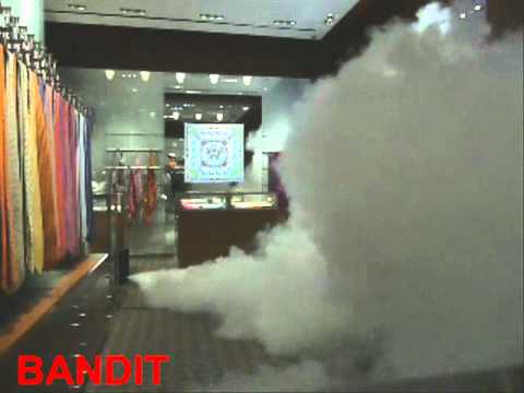 Fog Bandit - security fog NOT security smoke - Luxury Store Protection!