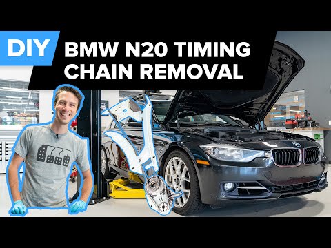 BMW N20/N26 Timing Chain Replacement DIY Part 1 - Removal & Disassembly (328i, 320i, 228i, 428i, X1)