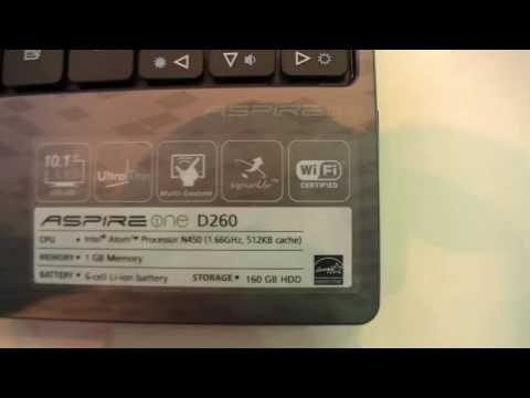 Hands On - Acer Aspire One D260