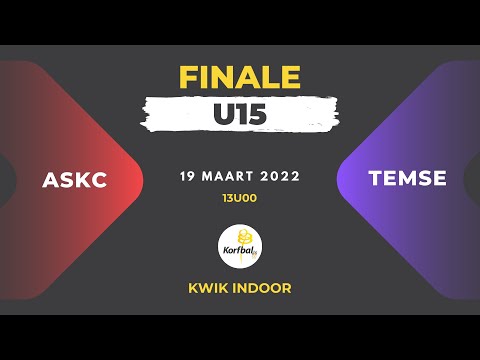 LIVESTREAM | Finale U15:   ASKC - Temse