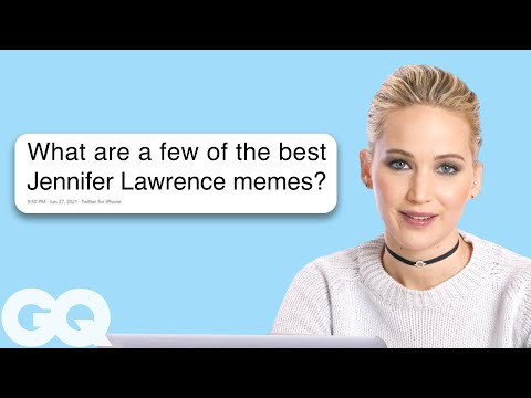 Jennifer Lawrence tajně na internetu