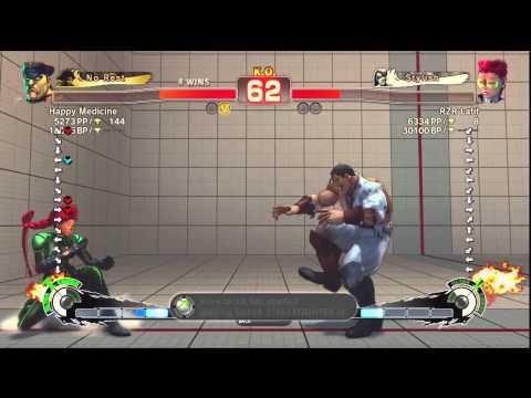 Happy Medicine (M.Bison/Dictator) vs. RZR Latif (C.Viper) SSF4: AE 2012
