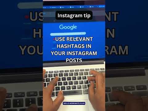 Use relevant hashtags in your Instagram posts #Instagram tip