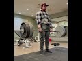 500lbs X 4 Paused Deadlift On A Stiff Bar Deadlift