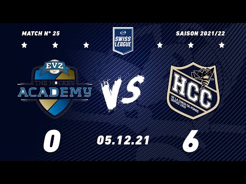 05.12.2021 EVZ Academy - HC La Chaux de Fonds (0-6)