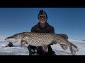 Video Thumbnail for Ice Fishing For Big Pike With an UnderWater Camera!!