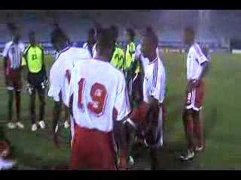 T&T U17s training in Cheonan at 2007 FIFA U-17 World Cup in South Korea