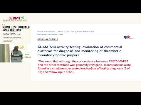 Complicated cases of thrombosis – challenges in management | Ashraf Warsi | 31 JAN 2026