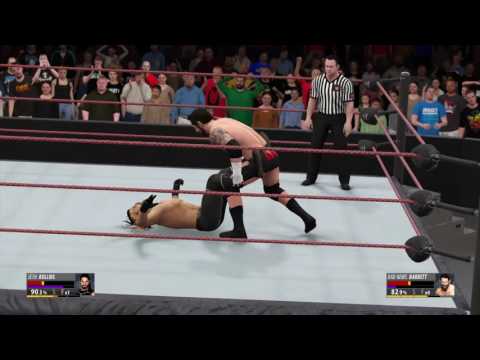 WWE 2K16 Universe mode Sneaky Coward!!