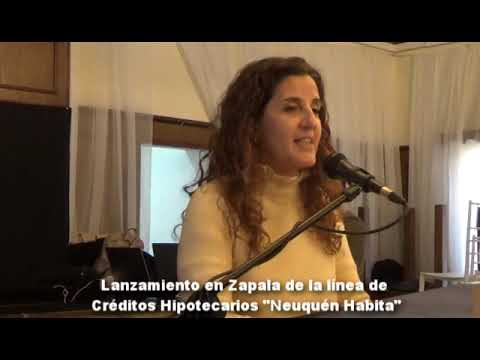 "NEUQUÉN HABITA" SE PRESENTÓ EN ZAPALA: LANZAMIENTO DE LÍNEA DE CRÉDITOS HIPOTECARIOS