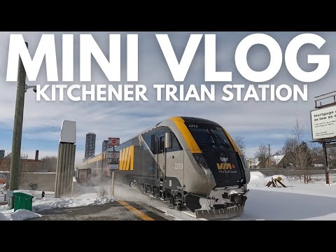 Fairly Busy Morning At The Kitchener Train Station