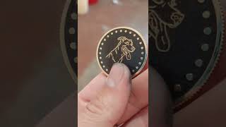 Download lagu Vintage worry haptic lucky brass coin made by siqred mp3