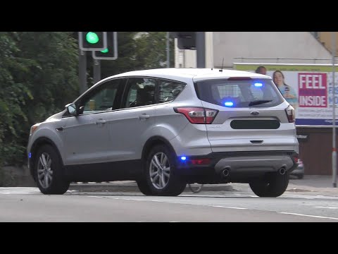 *RARE* - Unmarked Police Cars Responding with LIGHTS + SIRENS