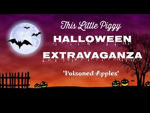 This Little Piggy Halloween Extravaganza! 🎃 Sparkling Poisoned Apples! Acrylic Flip Cup/ RingPours