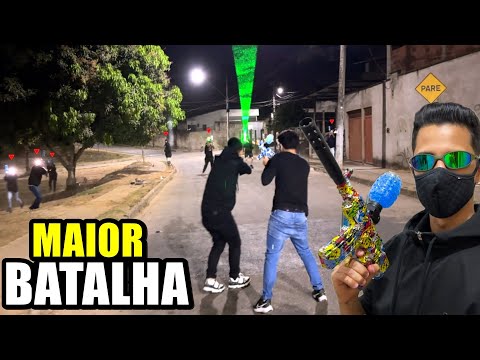 THE BIGGEST GEL GUN BATTLE IN BRAZIL TOOK PLACE
