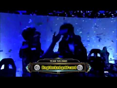 Reginald locking gold card