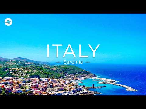 [4K UHD] Sardinia, ITALY🇮🇹 Ambient Drone Film + Ambient Chillout Music for Relax