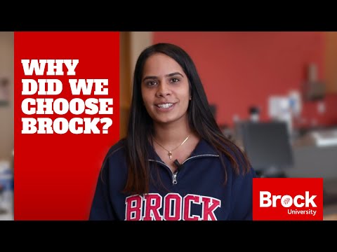 Why did we choose Brock?