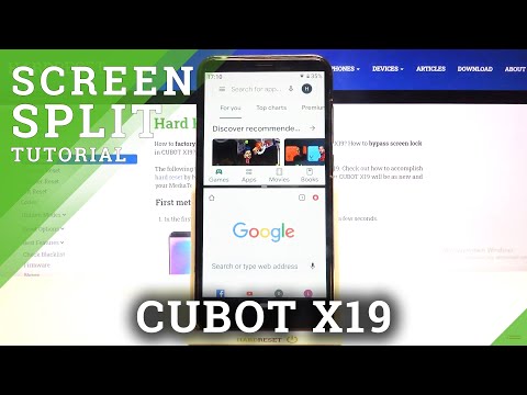 Multitasking CUBOT X19 – Split Screen Feature