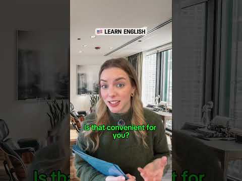 Business English Expressions: Asking if a Time is Suitable 💼