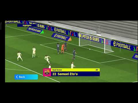 efootball 25 - Blitz curl Samuel Eto'o weak foot